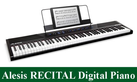 Alesis Recital Beginner Full-Sized Keys Digital Piano Review 2023