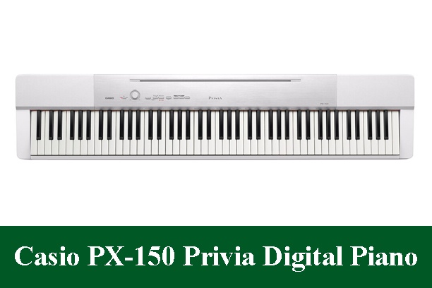 Casio CAS PX150 BK 88-Key Touch Sensitive Privia Digital Piano