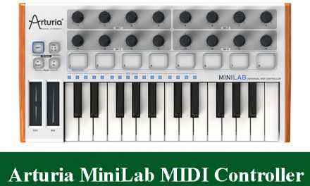 Arturia MiniLab Mini USB MIDI Keyboard Controller Review 2023
