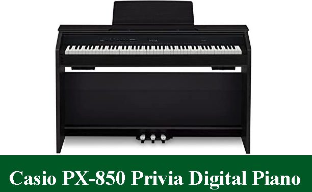 Casio PX-850 Touch Sensitive Privia Digital Piano Review 2023