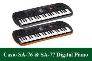 Casio SA-76 & Casio SA-77 Digital Piano